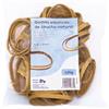RAYLU PAPER - Elastici in Gomma Naturale al 100%, Anelli Elastici Riutilizzabili per Ufficio e Casa (70 Ø x 5 mm, 100g)