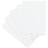 herlitz Landré - Carta riciclata a quadretti, con 20 fogli per blocco, 6 fori, 5 pezzi