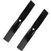 KANXAJJY Lame per tosaerba UC22008, ricambio John Deere M170642, compatibili con tosaerba X330, X350, X354, X370, Z335E, Z335M, Z345R, per tosaerba da 106,7 cm, 2 pezzi