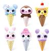 Coco Cones Peluche Sweet di ZURU Adorabili amici coccolosi in coni colorati, perfetti per dolci avventure, divertenti da collezionare(3 confezioni)