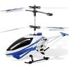 A ALPHA Elicottero RC, Telecomando Elicottero Giocattolo Outdoor Indoor, 2.4G aereo telecomandato con luci LED, elicottero radiocomandato per bambini ragazzi ragazze 8 9 10 11 12 anni