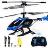 A ALPHA Elicottero RC, 2.4G aereo telecomandato con luci LED, Telecomando Elicottero Giocattolo Indoor Outdoor, elicottero radiocomandato per bambini ragazzi ragazze 8 9 10 11 12 anni
