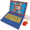 Lexibook Paw Patrol JC598PAi4 - Giocattolo educativo e bilingue per Bambini (Ragazzi e Ragazze), 124 attività, impara a Giocare e Musica con Chase Marshall-Rosso/Blu