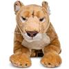 Uni-Toys Leone sdraiato - 78 cm (lunghezza) - Peluche selvatico, leone - Peluche