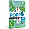 POPPIK Discovery Discovery - Kit di Adesivi per Bambini a Partire dai 4 Anni in su, Kit di Poster Divertenti e educativi per Bambini, Multicolore, Taglia Unica, DIS013