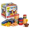 Erzi FUNLAB - Festa Bimbi, Assortimento (5 Pezzi in Legno di Betulla Laccato)