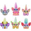 Furby Minis Party, Confezione da 6 Action Figure da 2,5 cm, Giocattoli collezionabili per Bambini e Bambine, dai 5 Anni in su