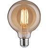 Paulmann 29189 1879 Lampadina a filamento 230V 3-Step-Dim lampadina LED Globe G95 E27 470lm 6W 1800K dimmerabile dorato