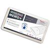 V.I.P. Very Important Pillow V.I.P. Cuscino Fiocchi di Memory, Grigio, 45 x 75, Altamente Traspirante Morbido e con Trattamento Antibatterico, Made in Italy