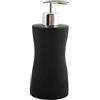 MSV Dispenser di Sapone in Ceramica Nera Palma