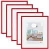 walther design New Lifestyle KV130R5 - Cornice portafoto in plastica, 21 x 29,7 cm, confezione da 5 pezzi