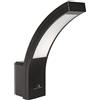 Maclean MCE343 Lampada da Facciata LED Esterno Elegante Risparmio Energetico Resistente Condizioni Atmosferiche IP54 4000 K Bianco Naturale (Nero)