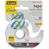 Scotch, Nastro biadesivo per album per ritagli, senza acidi, 12,7 mm x 7,62 m