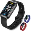 Homailida Smart Watch Fitness Tracker per uomo e donna, display quadrato da 1,48 pollici, batteria 10 giorni, impermeabile IP68, cardiofrequenzimetro e sonno, ossigeno nel sangue, smartwatch per