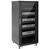 Techly Professional 026548 Armadio Rack 19 600x600 27U per Audio Video Nero Nero