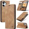 Azororo Cover per Xiaomi Poco X8 Pro Max 5G, Premium PU Pelle Custodia, Magnetica Carta Fessura Portafoglio Case, Flip Cavalletto Custodia per Xiaomi Poco X8 Pro Max - Marrone
