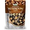 SHIITAKE DJ&A Shiitake Funghi Patatine Cucinate Leggermente Spuntino Stagionato Naturale Confezione da 150 G
