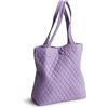 Vera Bradley Borsa piccola originale in cotone di alta qualità, Rapsodia viola, Taglia unica
