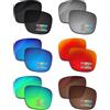 Bowyer 6 paia di lenti polarizzate di ricambio per occhiali da sole Ray-Ban Justin RB4165 da 54 mm, nero + specchio titanio + specchio blu surf + specchio rosso fuoco + specchio verde giada + marrone