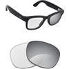 Alphax Transition - Lenti di ricambio per occhiali da sole Ray-Ban Meta Wayfarer RW4006 / RW4012, 50 mm (Gen 2), taglio di precisione