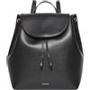 Calvin Klein Donna Zaino Foil Logo Flap con Cordoncino, Nero (Black/Toasted Coconut), Taglia Unica
