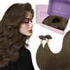 Fshine Extension Capelli Veri Cheratina 50g 45cm Castano Scuro
