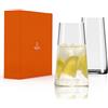Stölzle Lausitz Bicchieri Longdrink Power Set di 2, 460 ml - Eleganti Bicchieri Highball per Cocktail, Acqua & Succhi - Bicchieri in Cristallo di Alta Qualità - Lavabili in Lavastoviglie e Resistenti