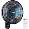 Duronic FN42 BK Ventilatore da Parete 50W 16 Pollici con 3 Velocità