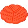 Acouto Stampo per Waffle, Stampo per Waffle in Silicone Stampo per Cottura Al Cioccolato Durevole Stampo per Muffin per la Colazione Stampo per la Caffetteria del Ristorante di Casa (A)