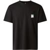 The North Face M Mountain Logo Relaxed Short Sleeve Tee T-Shirt Uomo (Pacco da 1)