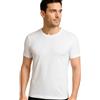 o-day Liabel 2pz Maglia Uomo Caldo Cotone Garzato 100%,T Shirt Cotone Felpato Girocollo o Scollo a V, Maglie Intime Uomo Invernali Anallergiche (IT, Testo, XXL, Regular, Regular, 2pz Girocollo - Bianco)