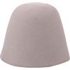 Ayuduots Cappello a Secchiello in Feltro di Lana, Cappello a Cupola retrò Semplice da Donna, Berretto Rotondo Caldo Britannico a Campana