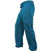 SHOPOHOLIC FASHION Pantaloni Uomo Boho Hippy Cotone Leggero con Tasca Laterale