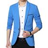Nemopter Blazer Casual da Uomo Jacket Giacca Casual Elegante Slim Fit Giacca con Un Bottone Giacca Uomo Blazer Giacche