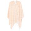 Liu Jo Poncho Donna Liu Jo Logo Monogram Cammello C25LJ05 2F4015 T0300 Taglia Unica