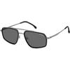 Carrera Occhiali da Sole 338/S V81 DARK RUTHENIUM BLACK 58/18/145 Uomo