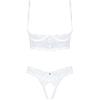 Selente Love & Fun Set di Lingerie Seducente da Donna Composto da Reggiseno, Slip e Esclusiva Benda in Satin, Made in EU