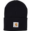 Carhartt - Cappello per Orologio Acrilico - Cappello da Sci Beanie Grigio, Nero, Taglia Unica