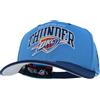 Mitchell & Ness Team Arch Cappellino da Baseball con Chiusura Classic Red Snapback - Oklahoma City Thunder (Blu Reale)