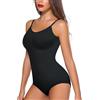 Joyshaper Body Modellante Donna Pancia Piatta Body Contenitivo Guaina Shapewear Snellente Sexy Bodysuits Canotta Intimo Dimagrante, Nero, S