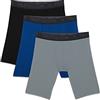 Fruit of The Loom Men's Breathable Boxer Briefs, Moisture Wicking Underwear, Assorted Color Multipacks Boxer Corti Uomo (Pacco da 3)