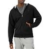 Champion Men's Powerblend Full-Zip Hoodie, Black, X-Large