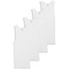 Jockey Men's T-Shirts 100% Cotton A-Shirt Tank - 4 Pack, White, l