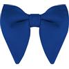 Allegra K - Papillon da uomo, in velluto Blu reale Etichettalia unica