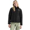 THE NORTH FACE - Giacca ThermoBall da Donna - Resistente al Vento, Leggera, Calda, Compatta - Materiali Riciclati - Giacca con Zip-TNF BLACK, M
