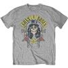 Guns N' Roses Uomo Slash '85 T-Shirt Not Applicable, Grigio (Grey Grey), Small