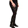 Elbenwald Sailor Moon Leggings con stampa all-over in anime da donna, alta percentuale di cotone, nero, Sailor Moon., XS