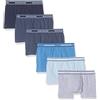 Navigare 13022 Boxer, Multicolore (Navy / Jeans / Jeans / Bluette / Azzurro / Grigio), 7-8 Anni (Taglia produttore:6), Pacco da 6, Bambino