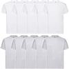Fruit of the Loom - Iconic Tee, Lightweight Ringspun Tee, 5 Pack, T-Shirt Uomo