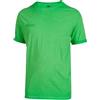 U-POWER DON'T WORRY... BE HAPPY! U-Power Fluo, T_Shirt Classica Slim Fit, Abbigliamento da Lavoro da Uomo, Tessuto in Cotone, Girocollo, Manica Corta, Confortevole, Casual, Abbigliamento Estivo (Green FLUO - M)